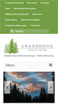 Mobile Screenshot of golfcranbrook.com
